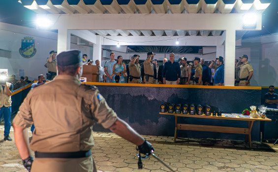Vice-governador Laurez Moreira participa da solenidade de formatura da 16° turma da Força Tática e ressalta importância da capacitação da PMTO