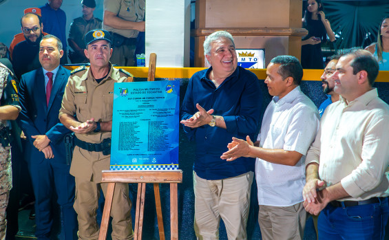Vice-governador Laurez Moreira participa da solenidade de formatura da 16° turma da Força Tática e ressalta importância da capacitação da PMTO