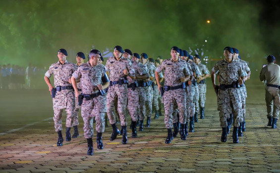 Vice-governador Laurez Moreira participa da solenidade de formatura da 16° turma da Força Tática e ressalta importância da capacitação da PMTO