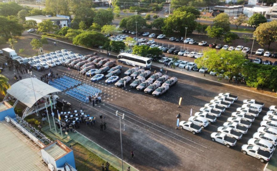 Governador Wanderlei Barbosa entrega veículos e equipamentos à Polícia Militar, Adapec e Cidadania e Justiça com investimentos de mais de R$ 35 milhões 