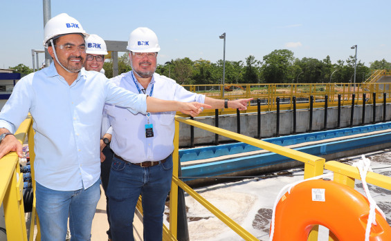 Em Araguaína, governador Wanderlei Barbosa participa da inauguração da maior Estação de Tratamento de Esgoto do Tocantins