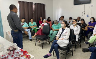 Equipe médica do HRA recebe café da manhã especial