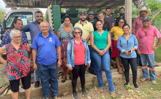 Com apoio do Governo do Tocantins, comunidade recebe equipamentos do Fundo Amazônico para implantação da Casa de Farinha