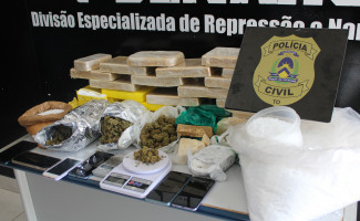 Operação Paz: Mais um centro de distribuição de entorpecentes é fechado pela Polícia Civil na Capital