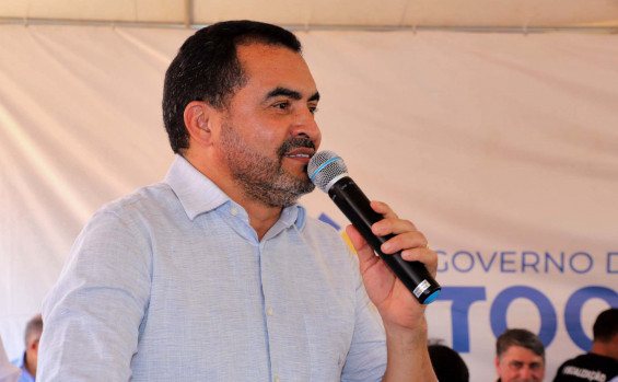Em Filadélfia, governador Wanderlei Barbosa inaugura posto fiscal, unidade da PM e pavimentação