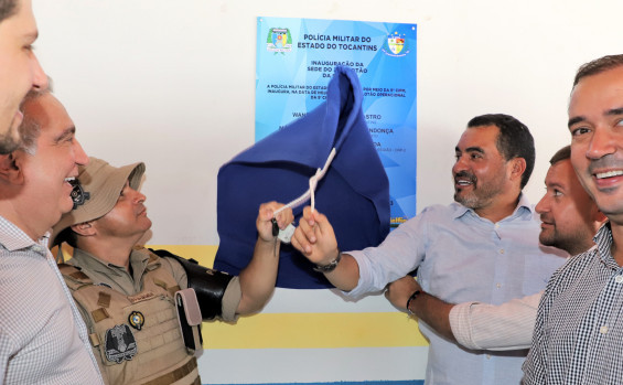 Em Filadélfia, governador Wanderlei Barbosa inaugura posto fiscal, unidade da PM e pavimentação
