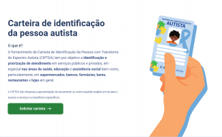 Governo do Tocantins já emitiu quase 200 Carteiras de Identificação da Pessoa com Transtorno do Espectro Autista