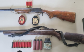 Em ação de prevenção a conflitos agrários, Polícia Civil deflagra operação e apreende armas de fogo no interior do Estado 