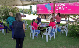 Secretaria de Estado da Mulher viabiliza mamografia e exame do colo do útero para mulheres em Palmas