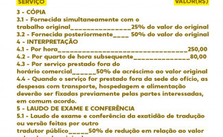 Jucetins estabelece nova tabela com valores para serviços de tradutores públicos e intérpretes comerciais