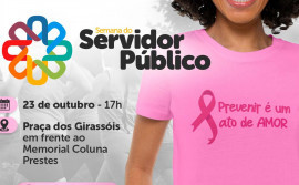 Nesta segunda, 23, Unitins promove a 3ª Caminhada Outubro Rosa de prevenção ao câncer de mama