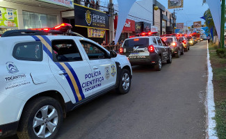Polícia Civil é destaque nas comemorações do aniversário de 60 anos de Paraíso do Tocantins