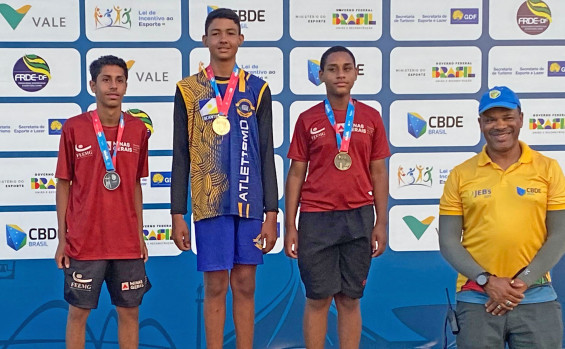 Delegação do Tocantins conquista mais oito medalhas nas modalidades individuais dos Jogos Escolares Brasileiros 2023