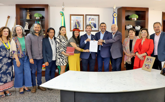 Governador Wanderlei Barbosa recebe visitas do presidente do Iphan e de Comandante do Exército Brasileiro