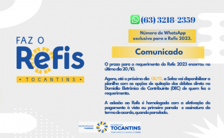 Comunicado aos contribuintes