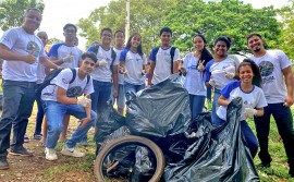 Escola estadual desenvolve projeto ambiental de recuperação da nascente do córrego Pendurado