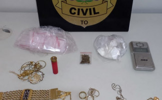 Polícia Civil desvenda roubo praticado em residência, recupera objetos e prende suspeito em Colinas do Tocantins