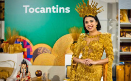 Vestido de capim-dourado compõe programação de abertura do 16º Salão do Artesanato em Brasília
