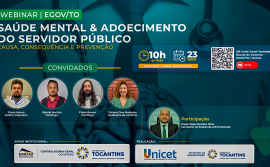 Escola de Governo do Tocantins realiza webinar sobre saúde mental