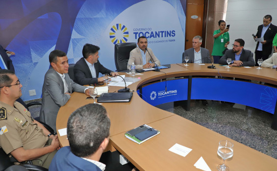 Governador Wanderlei Barbosa assina acordo para combater o desmatamento ilegal no Tocantins