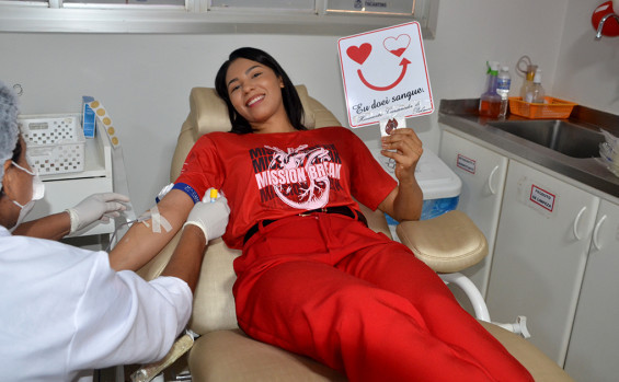 Hemorrede Tocantins faz homenagem aos doadores de sangue 