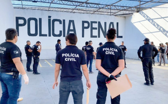 Polícia Civil deflagra 3ª fase da Operação Gotham City e cumpre mandados de prisão e de busca e apreensão na Unidade Prisional de Palmas