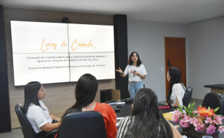 Multiplicadoras do curso Lírios do Cerrado apresentam conhecimentos adquiridos