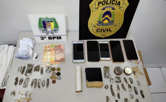 Operação Paz: Em ação conjunta, Polícias Civil e Militar apreendem entorpecentes e prendem mulher por tráfico de drogas