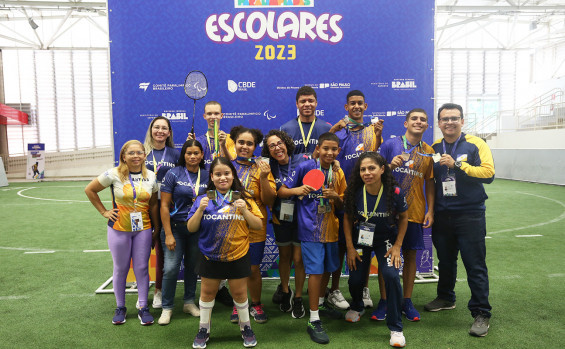 Tocantins encerra participação nas Paralimpíadas Escolares com 75 medalhas e oito recordes nacionais