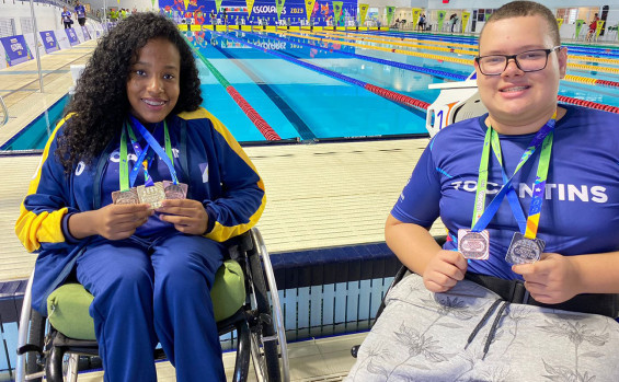 Tocantins encerra participação nas Paralimpíadas Escolares com 75 medalhas e oito recordes nacionais