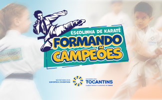 Projeto de karatê desenvolvido pelo Governo do Tocantins dará oportunidades de acesso à prática esportiva