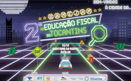  Governo do Tocantins inicia 2ª GameJam de Educação Fiscal nesta terça-feira, 12