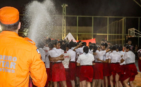 Colégio Esportivo-Militar Professora Margarida Lemos Gonçalves realiza formatura de 160 alunos