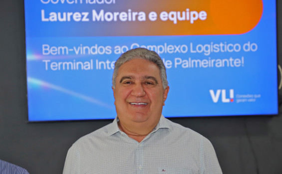 Vice-governador Laurez Moreira visita empreendimentos estratégicos para o transporte de cargas na fronteira agrícola do Estado