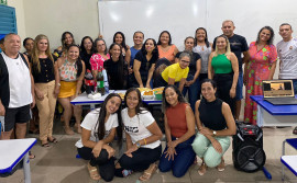 Cursistas do Centro de Idioma da Regional de Miracema participam de culminância das atividades do semestre