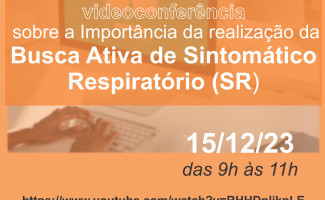 SES-TO realiza videoconferência sobre a busca de sintomático respiratório 