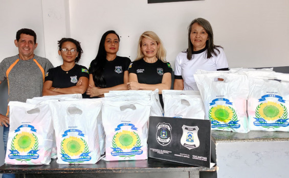 Cidadania e Justiça entrega kits de higiene pessoal para mulheres privadas de liberdade e adolescentes internadas no Tocantins