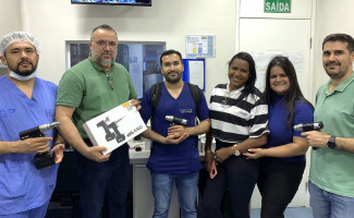 HGP recebe perfuradores ósseos para melhor atender os pacientes ortopédicos