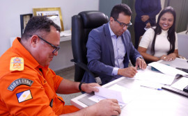 Educação e Corpo de Bombeiros do Tocantins firmam parceria para implantação de modelo Cívico-Militar Esportivo em escola de Palmas