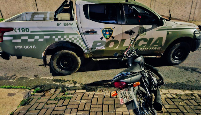 Veículo com sinal identificador adulterado. - Patrulha Rural - 9º BPM 