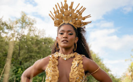 Capim-dourado é destaque em ensaio da escola de samba Unidos do Viradouro, no Rio de Janeiro