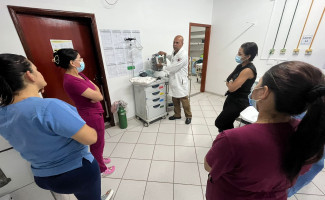Hospital Regional de Gurupi treina equipes para uso de equipamentos em pacientes cardíacos