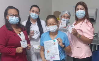 Hospital Regional de Guaraí promove a campanha Janeiro Branco com os servidores