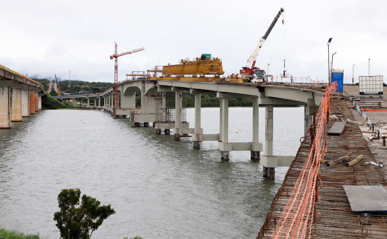 Governo do Tocantins conclui 85% das obras da Ponte de Porto Nacional