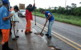 Governo do Tocantins finaliza serviços de manutenção em trecho de 208 km na região de Guaraí
