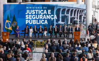 Governador Wanderlei Barbosa prestigia posse do novo ministro da Justiça e Segurança Pública