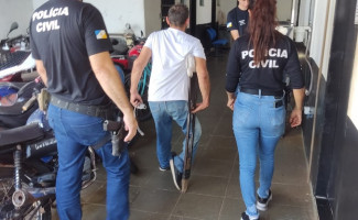 Polícia Civil prende servidor público condenado a mais de nove de prisão por estupro de vulnerável em Presidente Kennedy