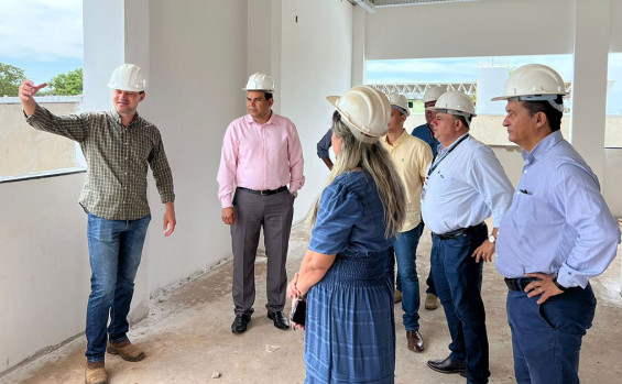 Com a previsão de entrega para este ano, obras de construção da sede própria da Agência de Metrologia seguem em ritmo acelerado