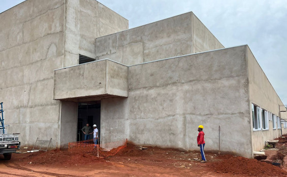 Com a previsão de entrega para este ano, obras de construção da sede própria da Agência de Metrologia seguem em ritmo acelerado