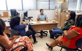 Sepot e Iphan discutem gestão do sítio arqueológico Campo Santo do Bom Jardim, na comunidade quilombola Rio Preto
